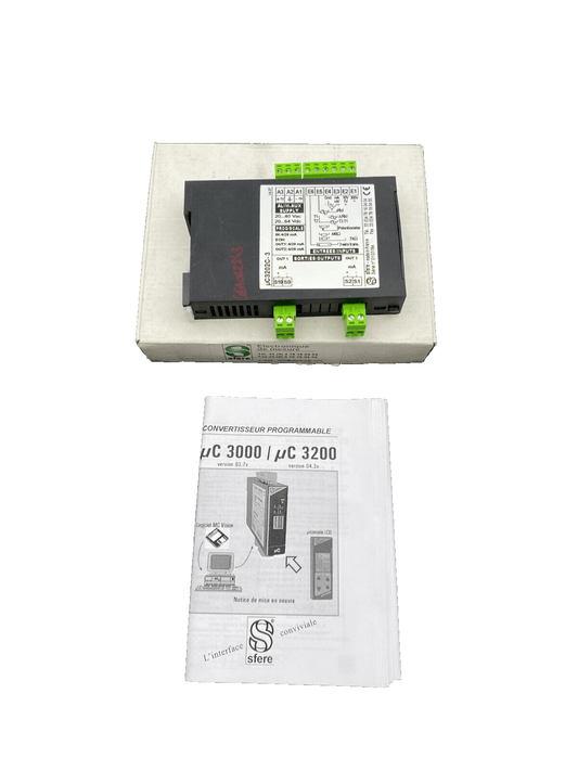 ARDETEM SFERE C3200 µC3202C - 3 CONVERTISSEUR PROGRAMMABLE - KLR Automation