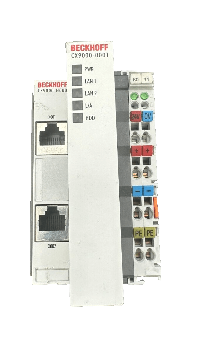 BECKHOFF CX9000 - 0001 HW 4.9 CONTROLLER MODULE - KLR Automation