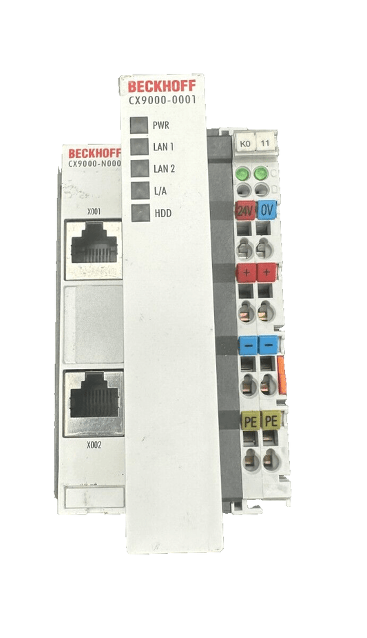 BECKHOFF CX9000 - 0001 HW 4.9 CONTROLLER MODULE - KLR Automation