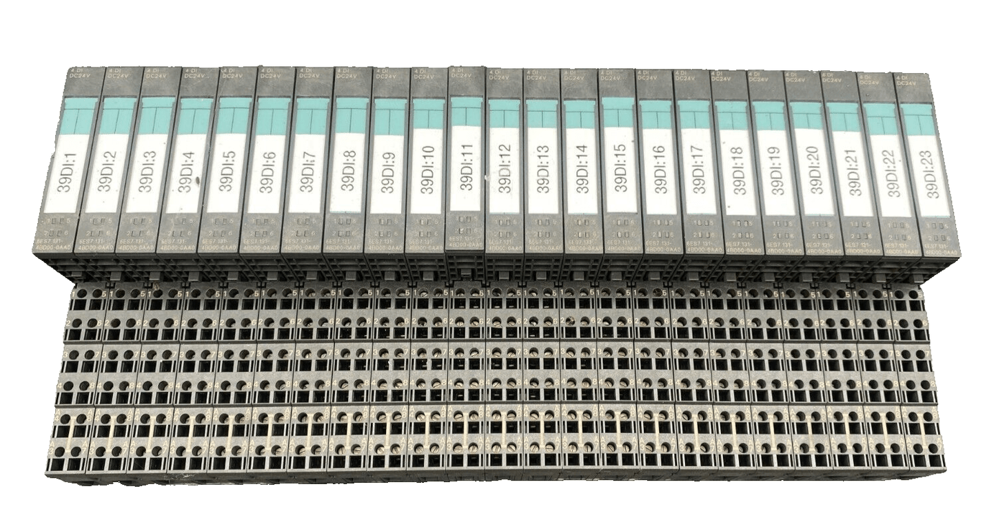 SIEMENS 6ES7131 - 4BD00 - 0AA0 SIMATIC S7 4DI DC24V x23pc - KLR Automation
