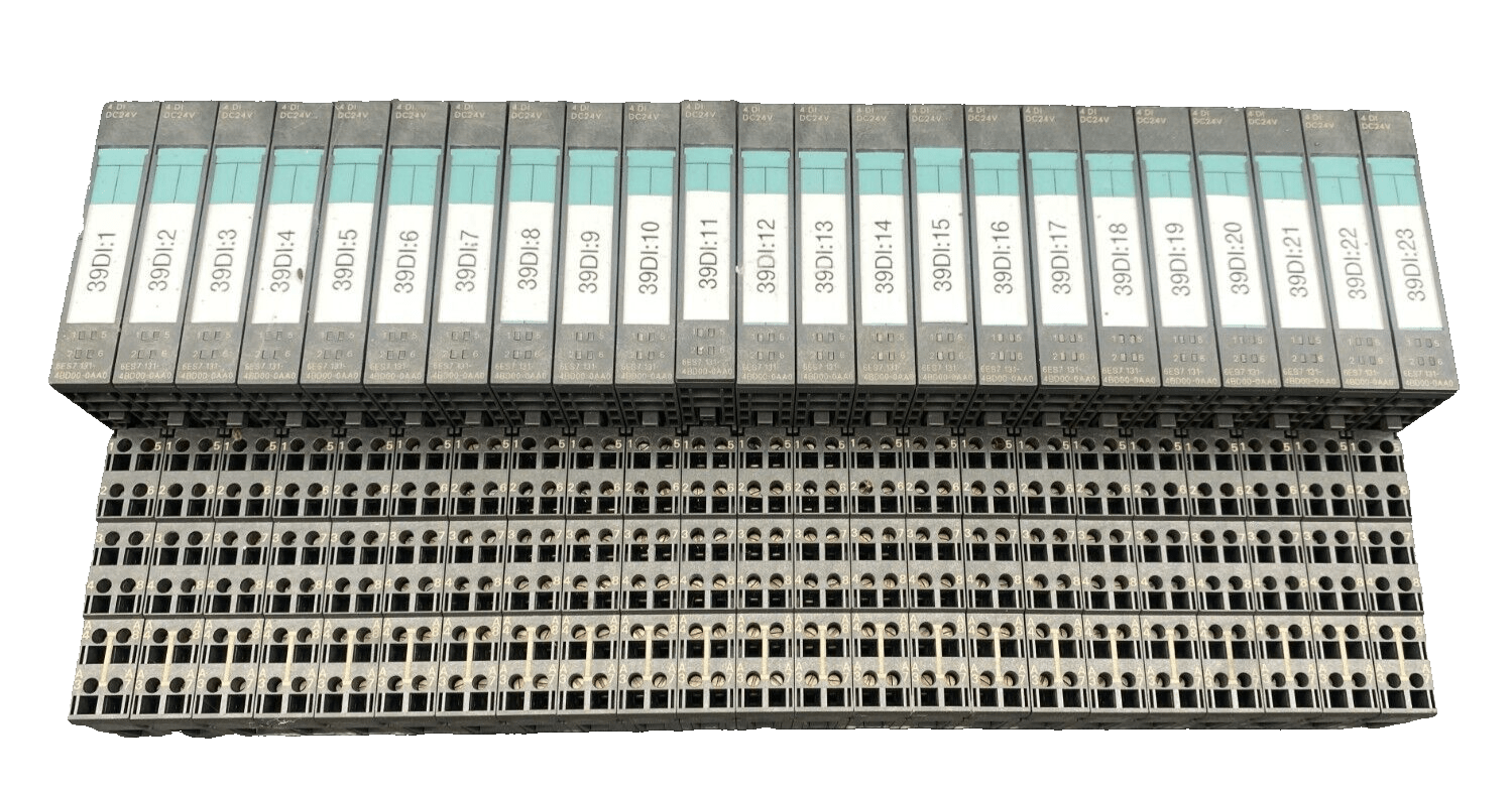SIEMENS 6ES7131 - 4BD00 - 0AA0 SIMATIC S7 4DI DC24V x23pc - KLR Automation