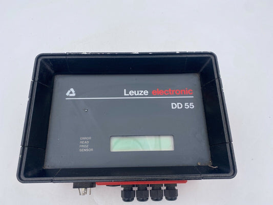 LEUZE ELECTRONIC DD 55 Displaydecoder V44.20 - used - 50019903 without key 1 - KLR Automation