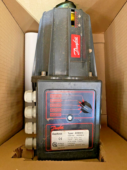 DANFOSS AME 613 AME613 ELECTRICAL ACTUATOR 230VAC 50Hz 1200N 15s/min 082G0619