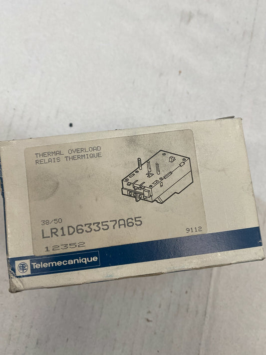 1pc x Telemecanique schneider LR1D63357A65 OVERLOAD RELAY - KLR Automation