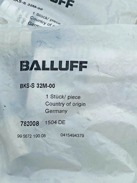 10pc x Connecteur DIN BALLUFF Femelle M16 BK - S 32M - 00 782008 - KLR Automation