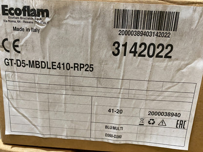 ECOFLAM 3142022 GT - D5 - MBDLE410 - RP25 DUNGS MB - DLE 410 B01 S50 - KLR Automation