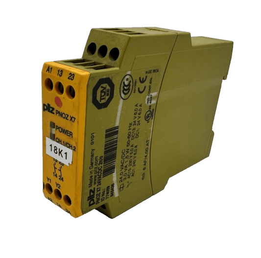 4pc x PILZ 774059 PNOZ X7 24VACDC 2N/O - KLR Automation