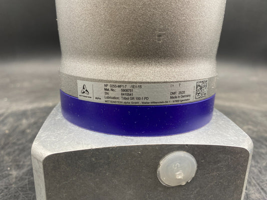 WITTENSTEIN 5908751 NP 025S - MF1 - 7 - 1E1 - 1S I:7 14 Nm PLANETARY GEARBOX +SUPPORT - KLR Automation