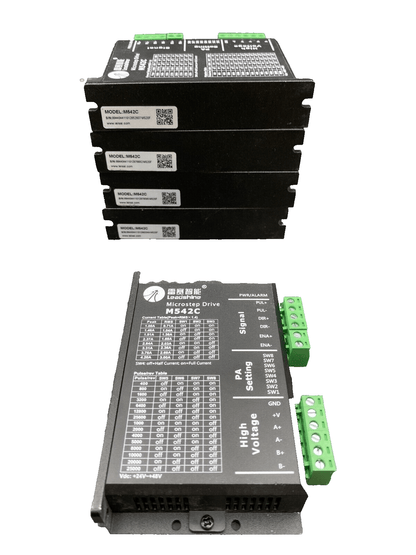 LEADSHINE M542C MICROSTEP DRIVE x1pc - KLR Automation