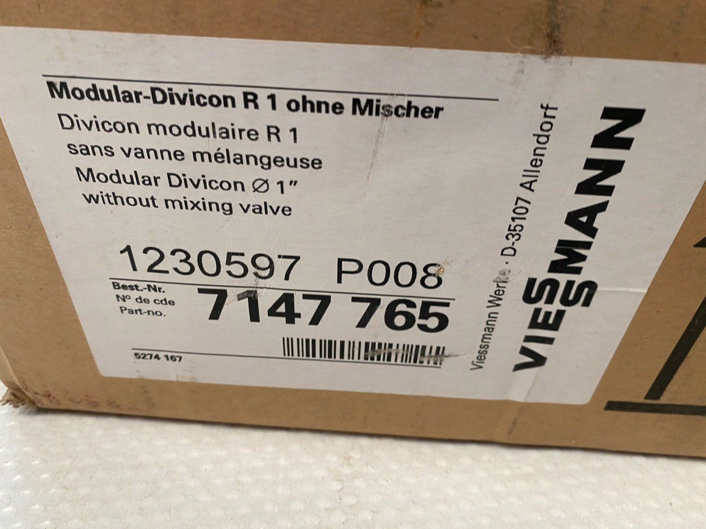 Viessmann Divicon R 1 7147765 Sans Mixer - KLR Automation