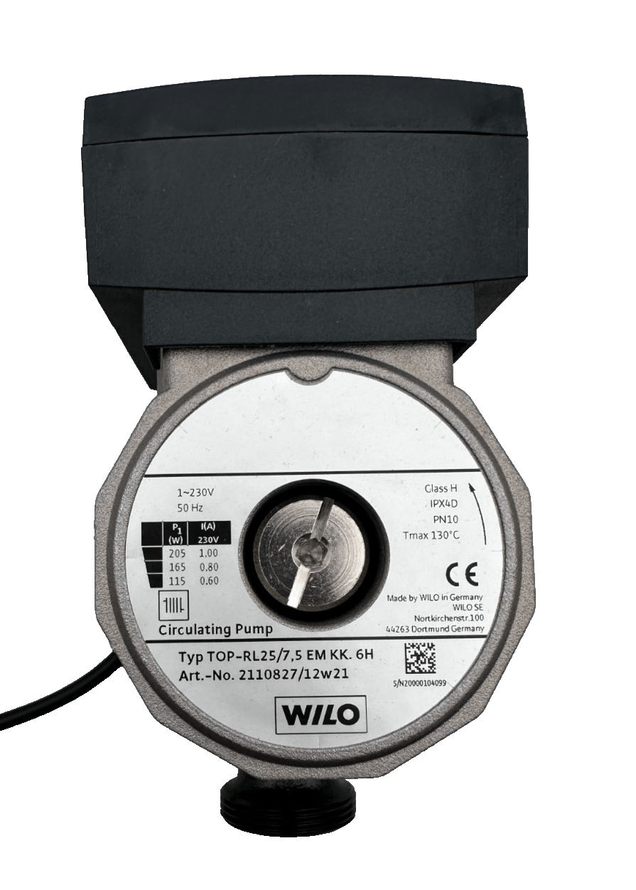 WILO 2110827/12W21 TOP - RL25/7.5 EM KK. 6H POMPE DE CIRCULATION - KLR Automation