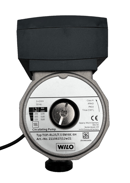 WILO 2110827/12W21 TOP - RL25/7.5 EM KK. 6H POMPE DE CIRCULATION - KLR Automation
