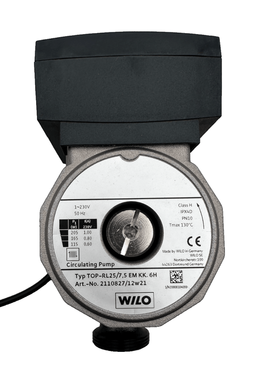 WILO 2110827/12W21 TOP - RL25/7.5 EM KK. 6H POMPE DE CIRCULATION - KLR Automation