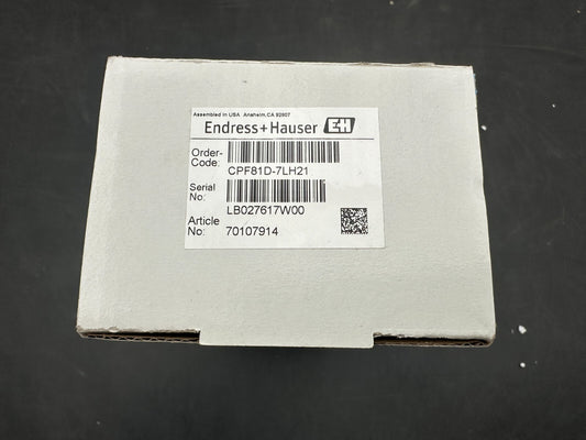 Endress + Hauser Commulog  CPF81D-7LH21