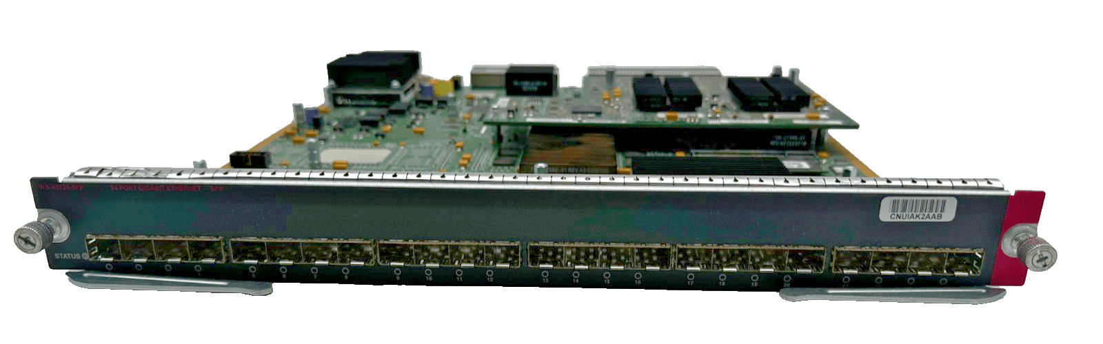 CISCO WS - X6724 - SFP V02 24 PORT GIGABIT ETHERNET 700 - 15458 - 05 REV A0 - KLR Automation