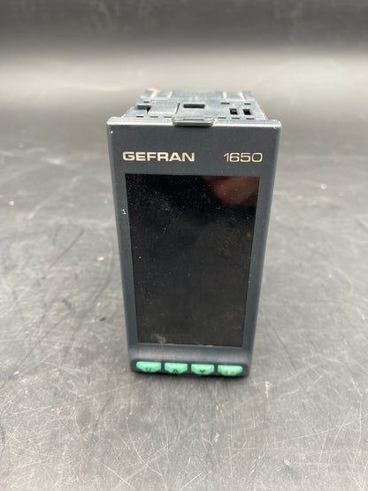 GEFRAN 1650 F064847 TYPE 1650V - R - RR0 - 0 - 0 - 00 - 0 - 00 - 00 - 1 - 00 OPERATOR INTERFACE - KLR Automation