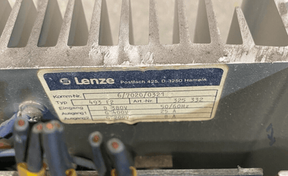 LENZE 4091 TT 18 N 1200 KOF 18TD 6/7020/0321 TYPE 493 E2 VARIATEUR DE VITESSE - KLR Automation
