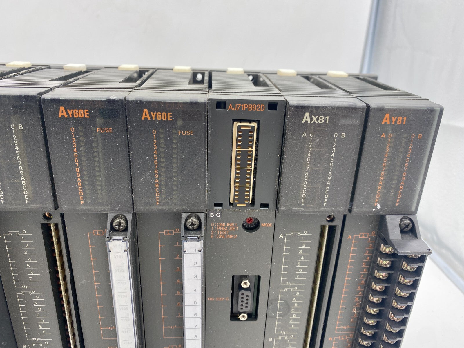 MITSUBISHI MELSEC PLC A61p A2ACPU Ax71 Ax81 Ay60e Without Key