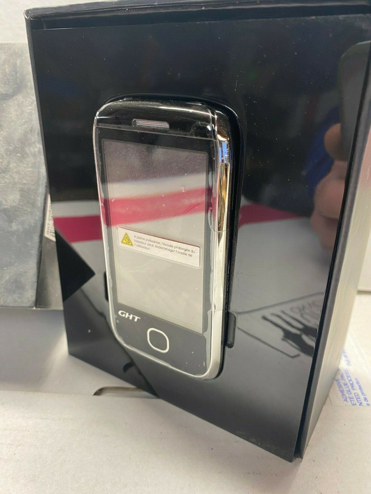 Original GHT Chrome  Rare collectors Mobile Phone  Cell