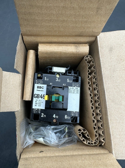 PETERCEM GB45 ABB GB 45 - 30 - 11 CONTACTEUR TRIPHASE 60A x1pc - KLR Automation