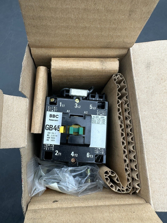 PETERCEM GB45 ABB GB 45 - 30 - 11 CONTACTEUR TRIPHASE 60A x1pc - KLR Automation