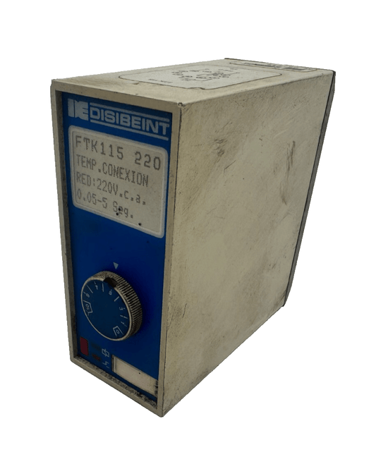 DISIBEINT FTK115 220 RELAIS TEMPORISATION x 3pc - KLR Automation