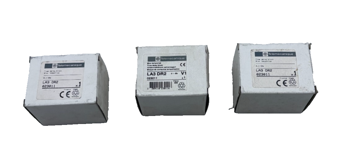 TELEMECANIQUE BLOC TEMPORISE LA3 DR2 x1