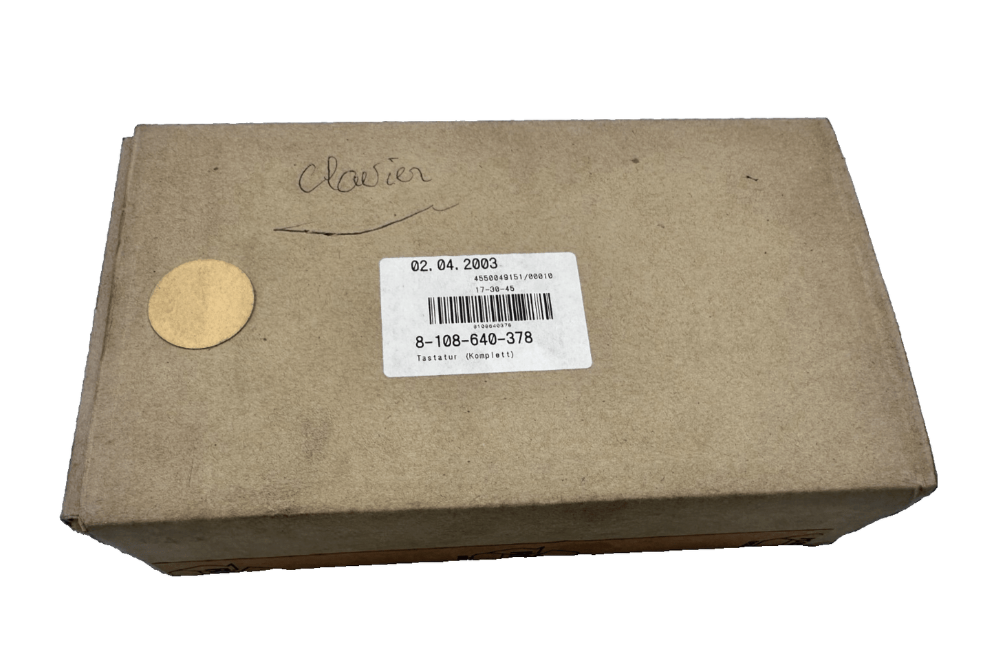 8 - 108 - 640 - 378 8108640378 CLAVIER - KLR Automation