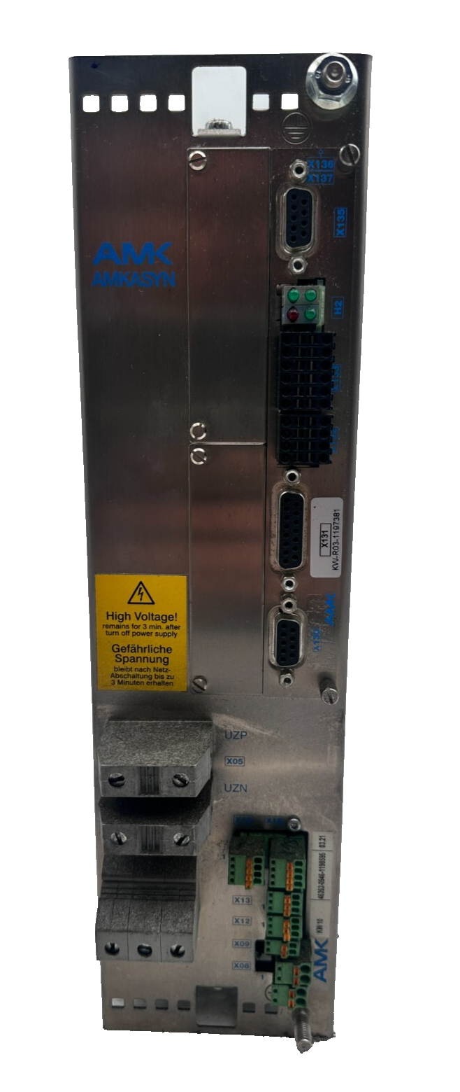 AMK AMKASYN KW 10 10kVA AVEC KW-R03 VERSION 03.21 SERVODRIVE