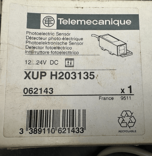 TELEMECANIQUE XUP H203135 DETECTEUR PHOTOELECTRIQUE - KLR Automation