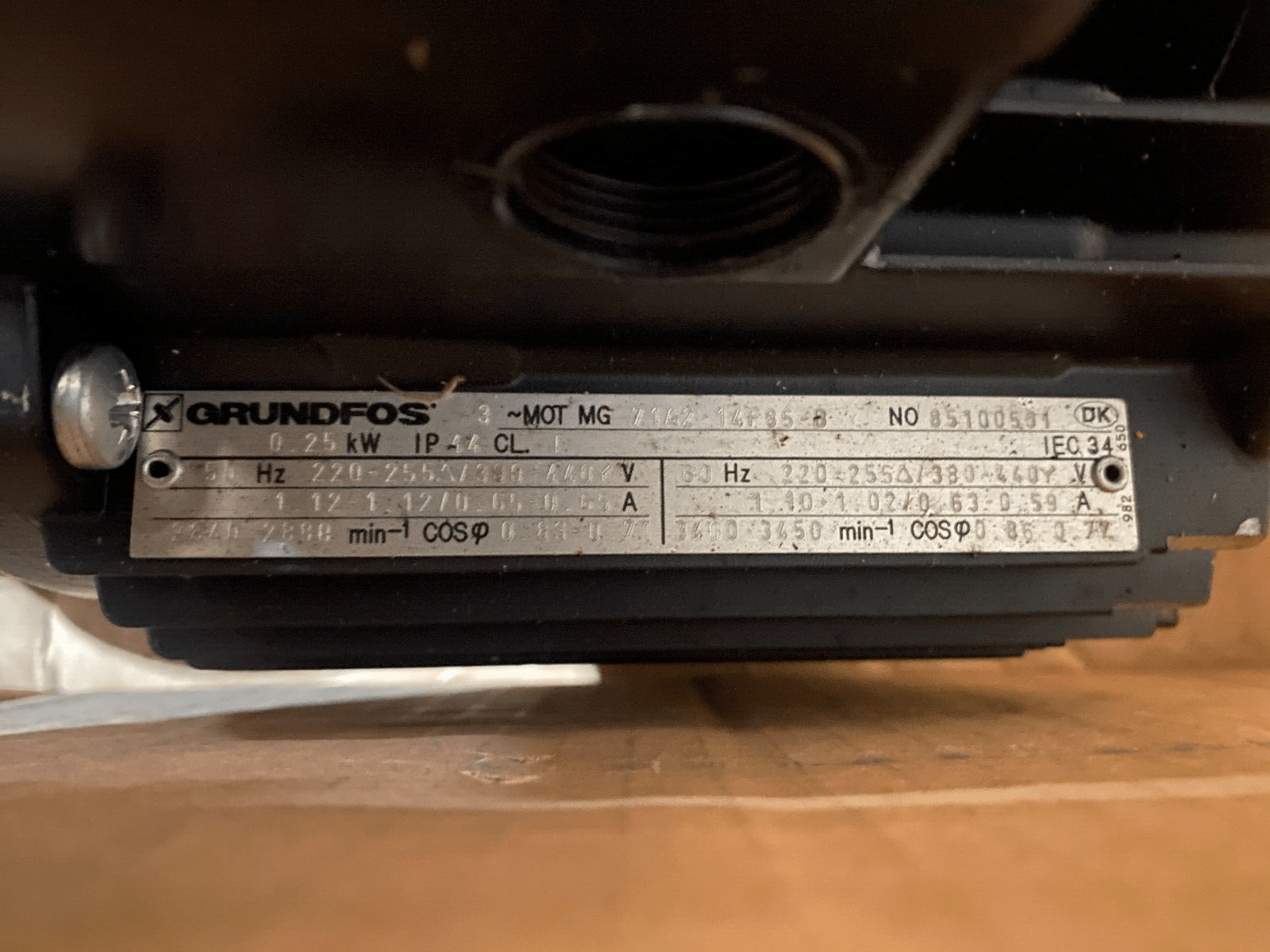 GRUNDFOS SPK 1 - 11 39AB0411 C 9023 2850 MIN - 1 1M3/H 29M 0.25 kW - KLR Automation