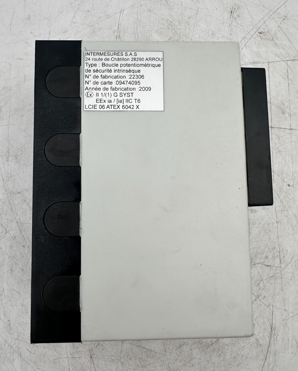 BAMO BMG 72 INTERMESURES JE 100 TG 2S VERSION ATEX GALVANOMETRE 0-40 000L