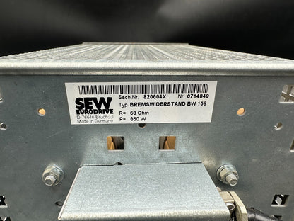 SEW EURODRIVE 820604X BREMSWIDERSTAND BW 168 68 OHM 860W - KLR Automation