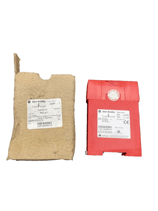 ALLEN BRADLEY MSR23M MINOTAUR 440R - P23073 GUARD MASTER SAFETY RELAY - KLR Automation