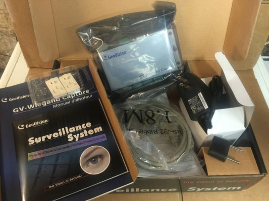 New Original Genuine GeoVision GV - WIEGAND Wiegand Capture - KLR Automation