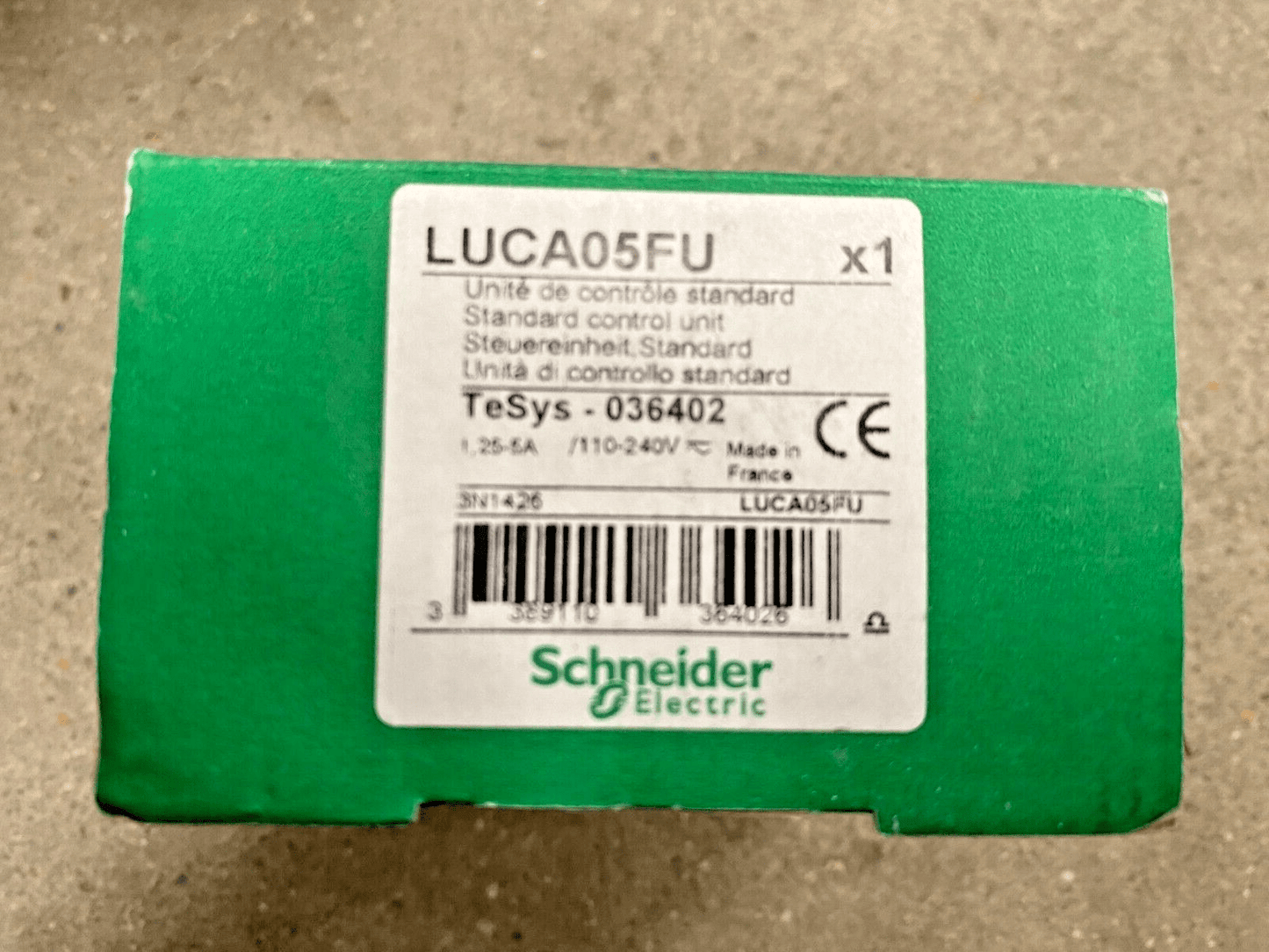 1pc x NEW SCHNEIDER ELECTRIC LUCA05FU STANDARD CONTROL UNIT - KLR Automation