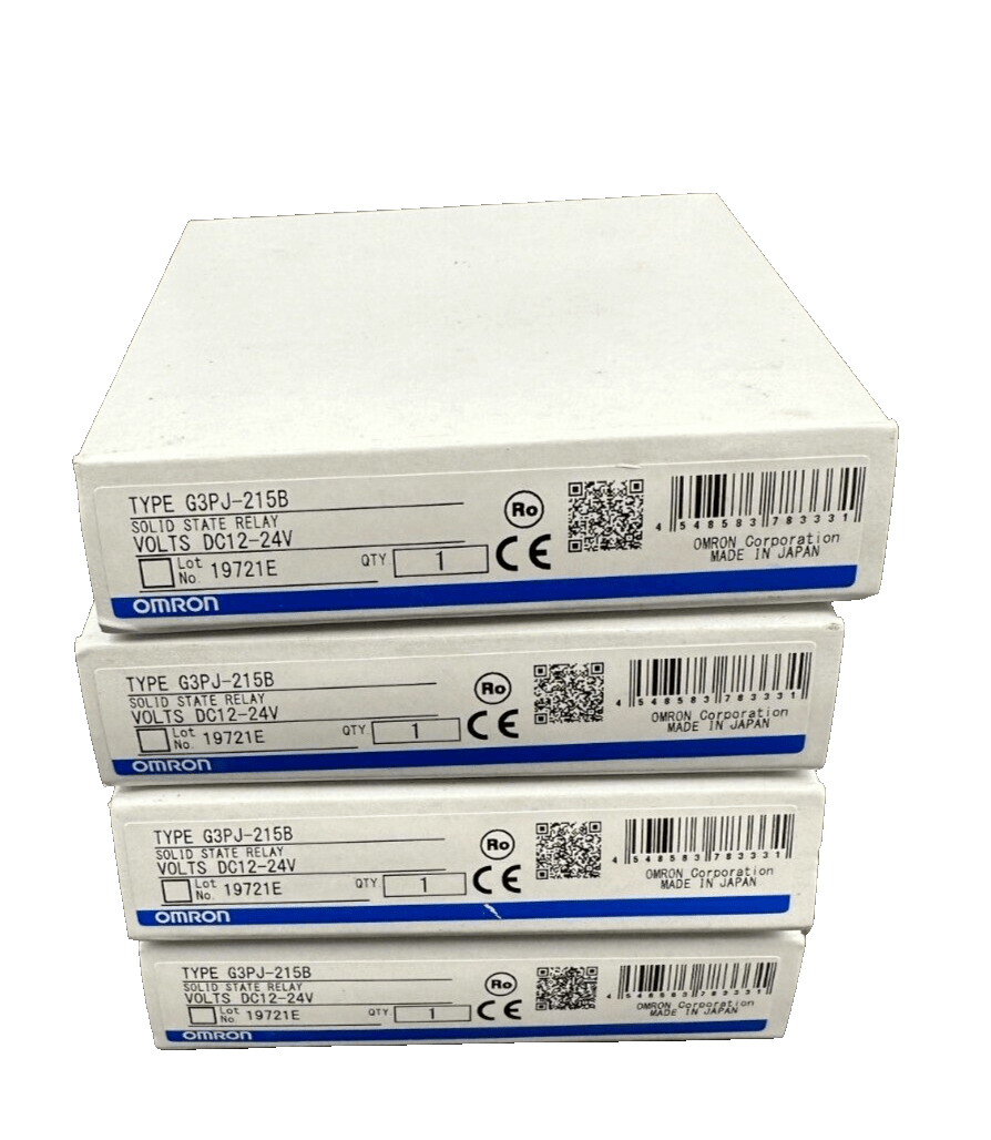 OMRON G3PJ - 215B SOLID STATE RELAY DC12 - 24V x4pc - KLR Automation