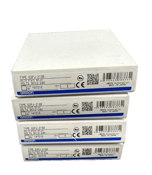 OMRON G3PJ - 215B SOLID STATE RELAY DC12 - 24V x4pc - KLR Automation