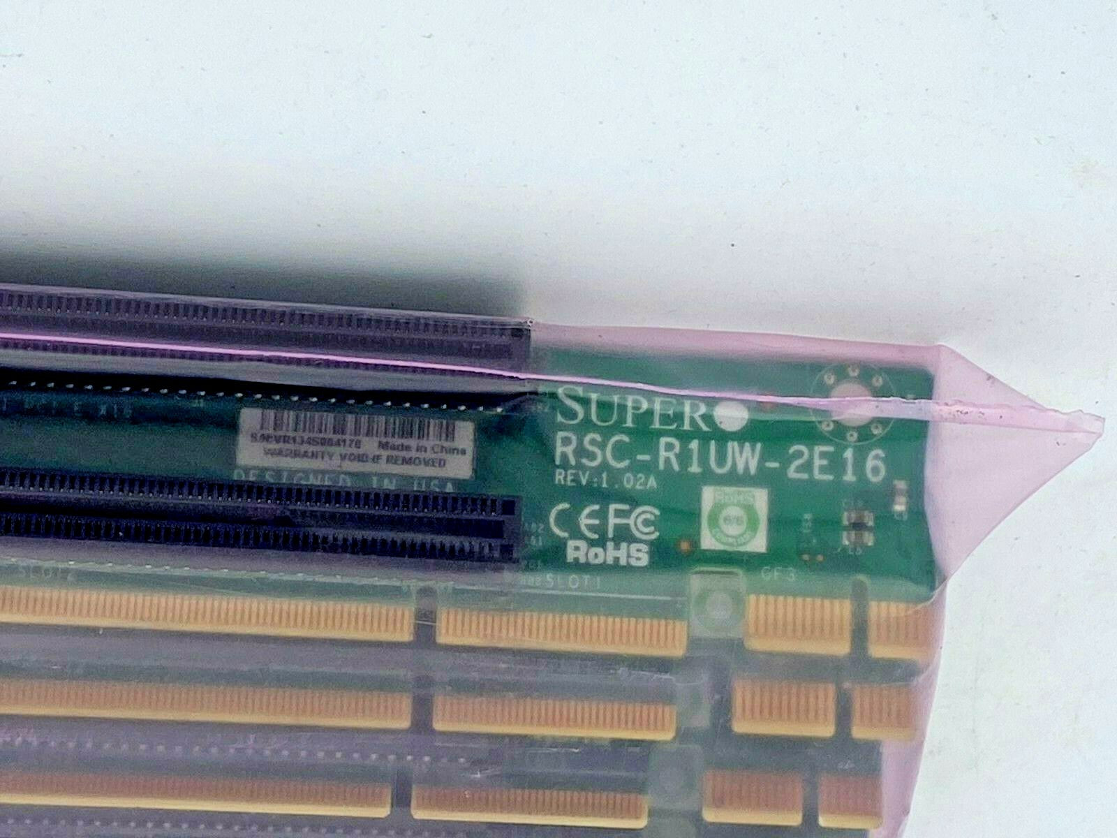 10pc  x SUPERMICRO RSC-R1UW-2E16  PCIe RISER EXPANSION BOARD CARD
