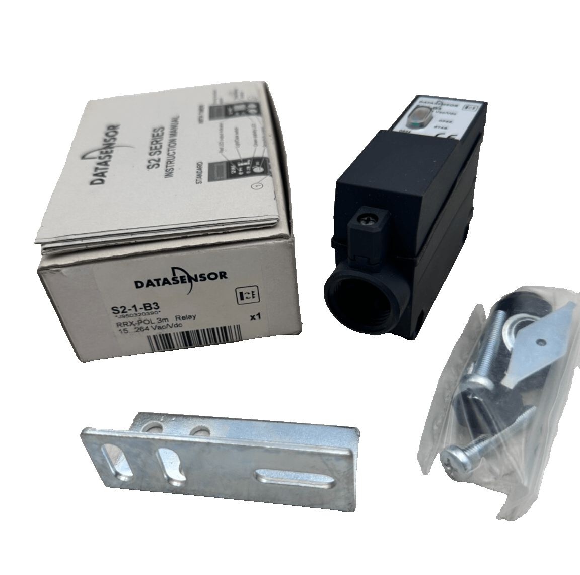 DATASENSOR S2 - 1 - B3 RRX - POL 3m RELAY - KLR Automation