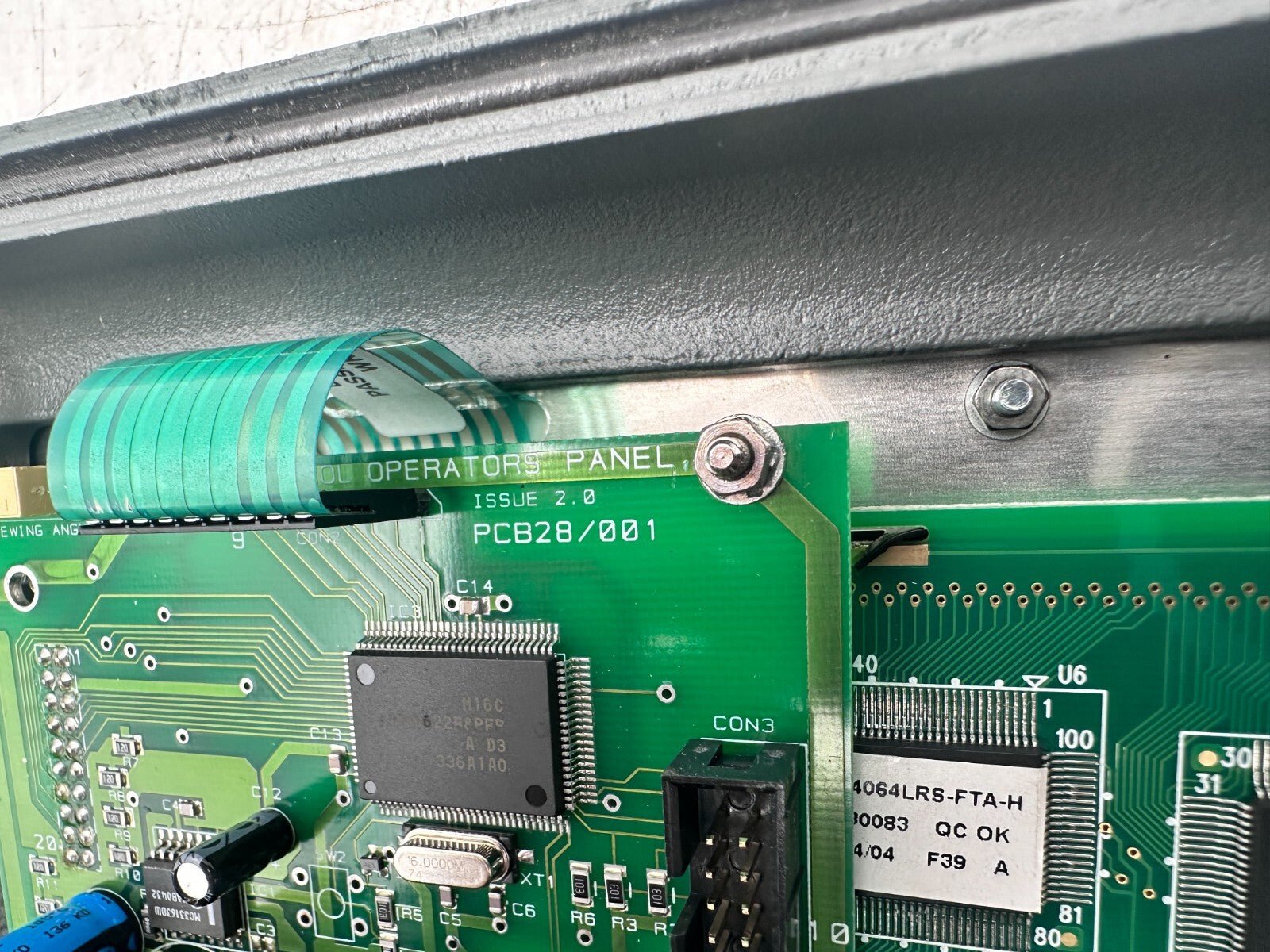STITCHER CONTROL OPERATORS PANEL - KLR Automation