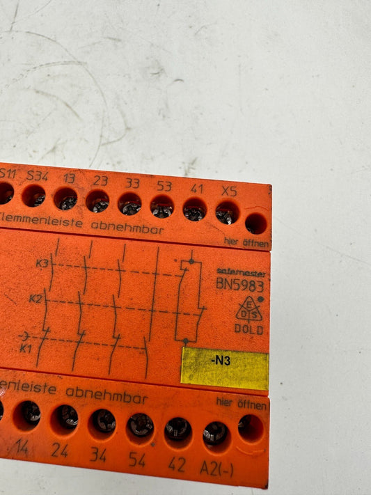 Safemaster BN5983 Safety Relais - KLR Automation
