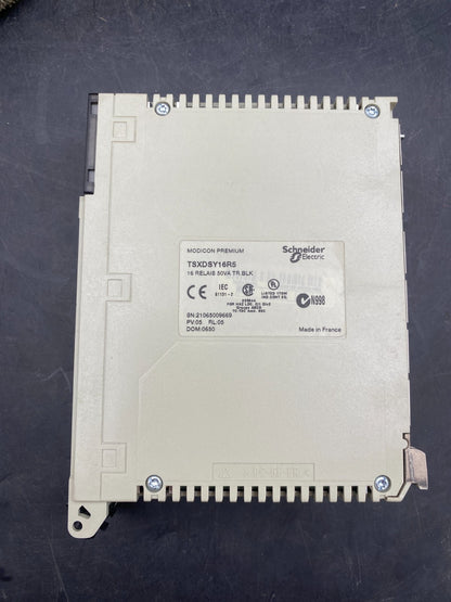 SCHNEIDER ELECTRIC TSXDSY16R5 OUTPUT MODULE 16 RELAIS 50VA TR BLK