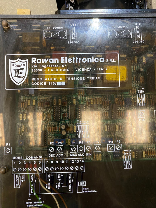ROWAN ELETTRONICA C310/4 REGULATEUR DE TENSION TRIPHASE