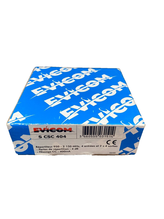 EVICOM S CSC 404 REPARTITEUR 950 2150 MHz 4 ENTREES 2x4 SORTIES
