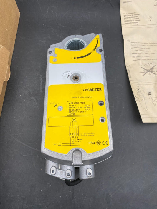 1pc x SAUTER ASF123S F122 MV505422SERVOMOTOR - KLR Automation