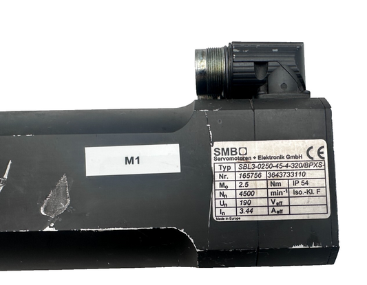 SMB SBL3-0250-45-4-320/BPXS 2.5 Nm 4500 T/min