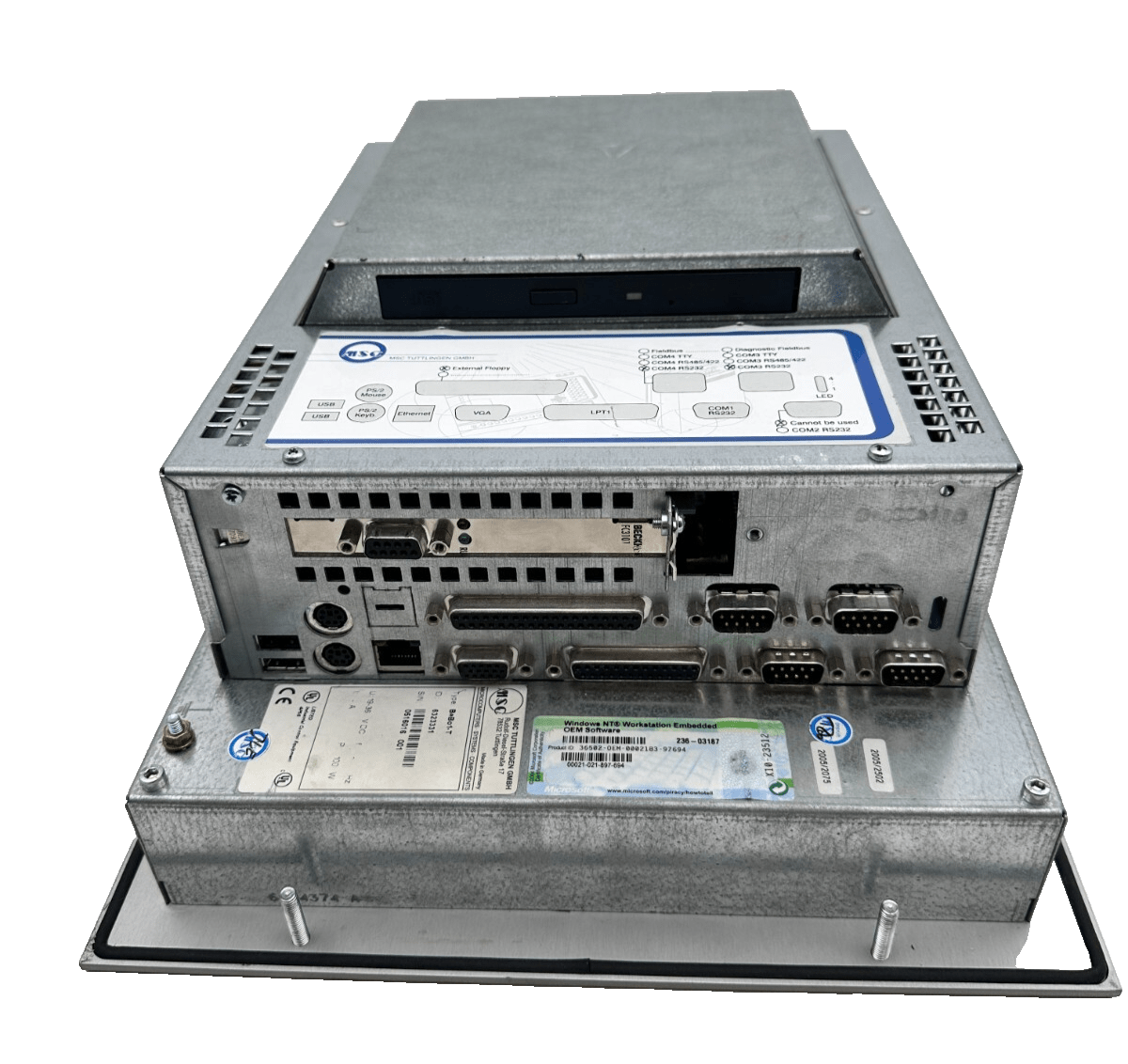 MSC TUTTLINGEN BEBO1 - T BOSCH PA012T + BECKHOF FC3101 WINDOWS NT - KLR Automation