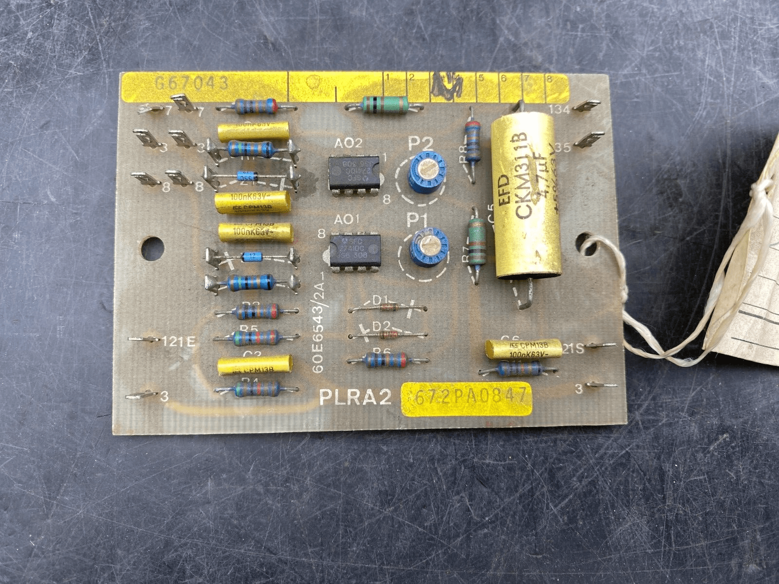 JEUMONT - SCHNEIDER PLRA2 672PA0847 - KLR Automation