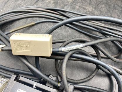 OMRON SGMAV - 04A3A61 400W 200V 2.6A 1.27 Nm 3000 tr/min 3PH AC + CABLE 5M x1pc - KLR Automation